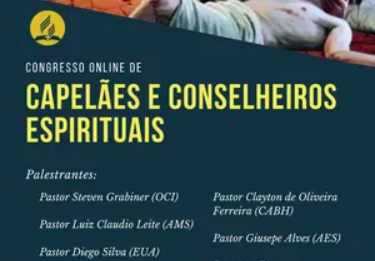 capa do curso congresso de capelães e conselheiros espirituais