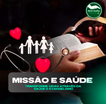 capa do curso MISSÃO E SAÚDE