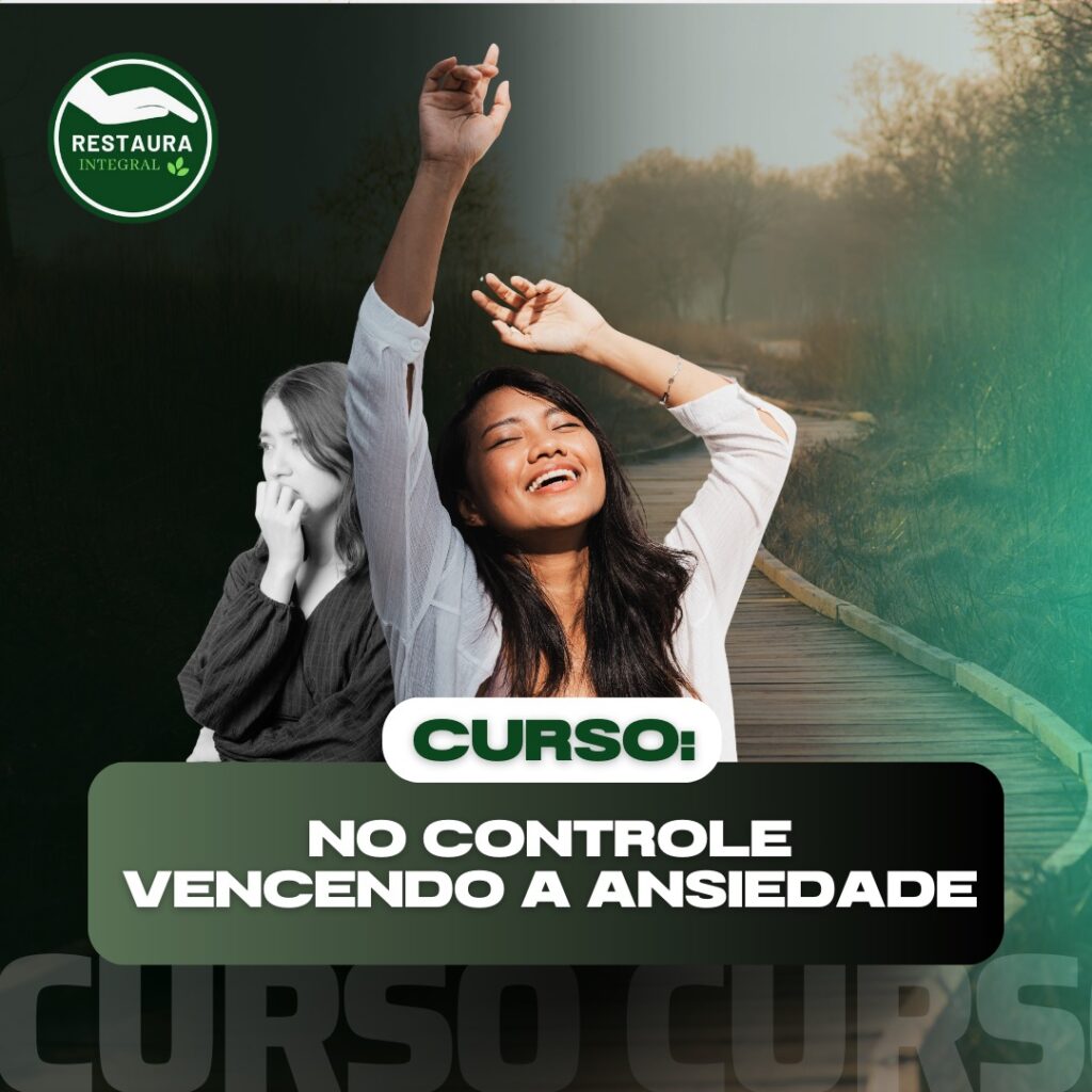 capa do curso NO CONTROLE: VENCENDO A ANSIEDADE