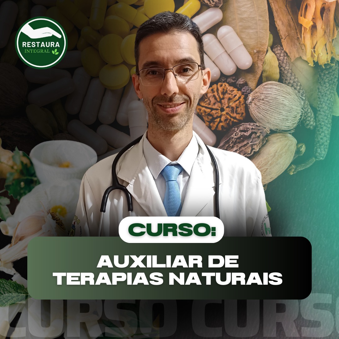 capa do curso auxiliar de terapias naturais